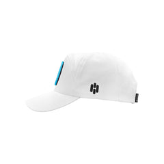 Basic White Cap With Diamond Patch